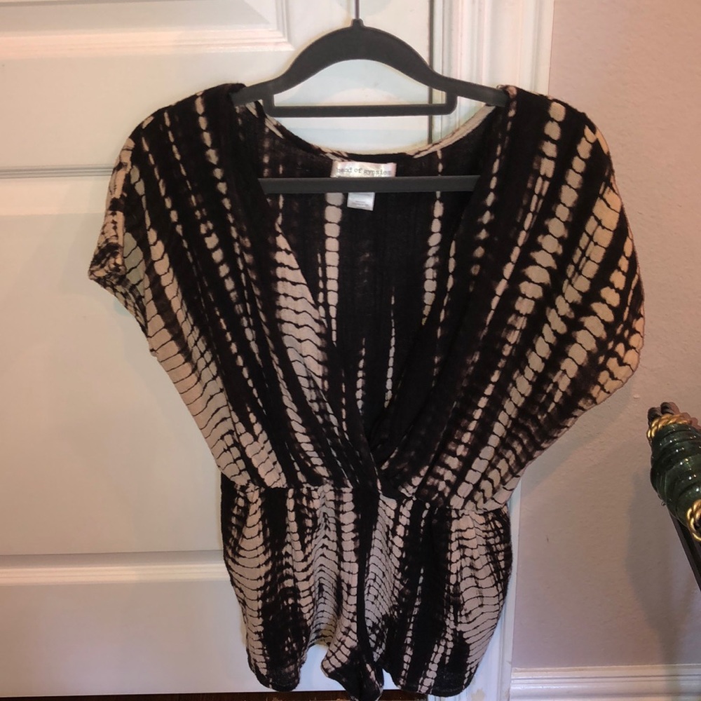 Band of Gypsies Multicolor/Tie-dye Romper